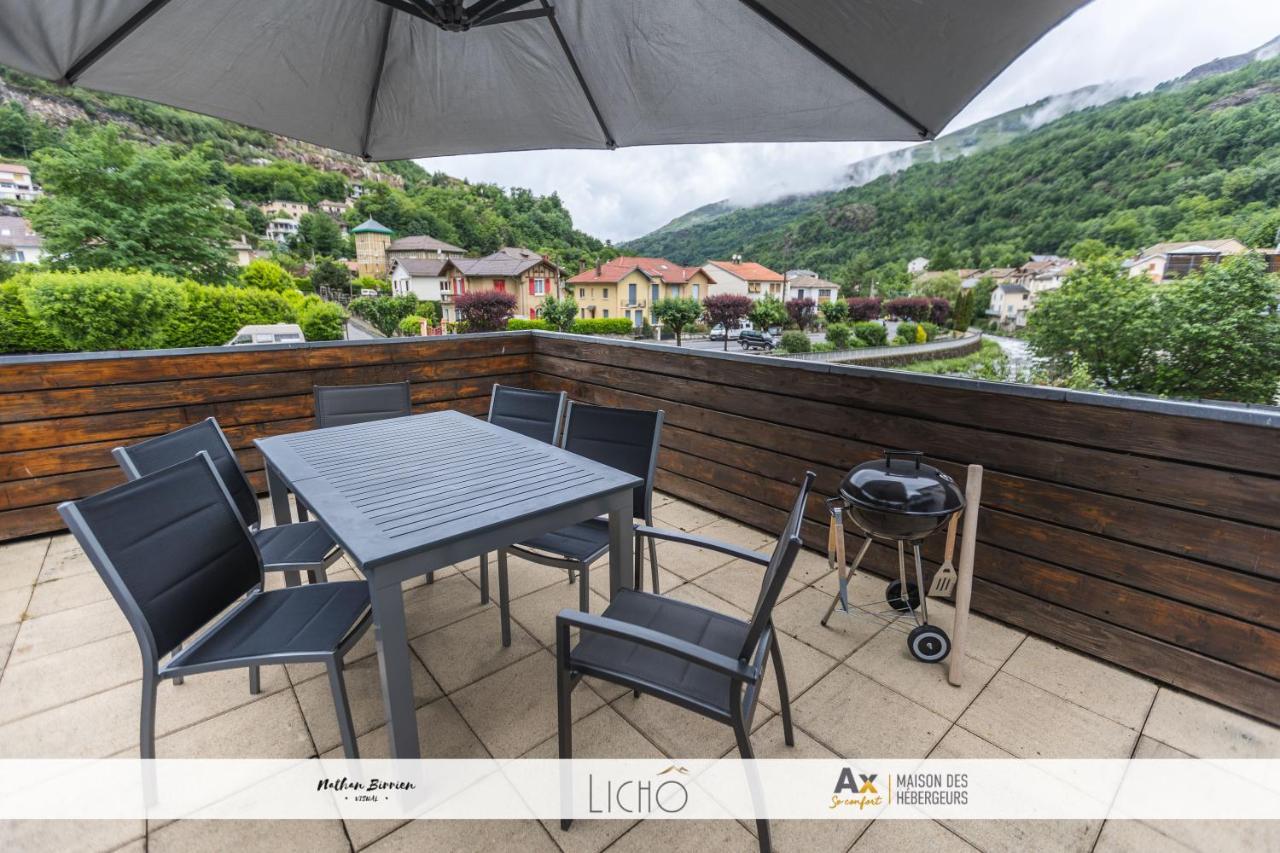 La Terrasse Bleue Appartement Ax-les-Thermes Buitenkant foto